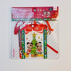 Disney Mickey & Friends Christmas double sided flag banner